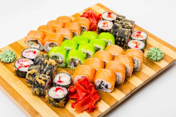 Роллы вид сверху