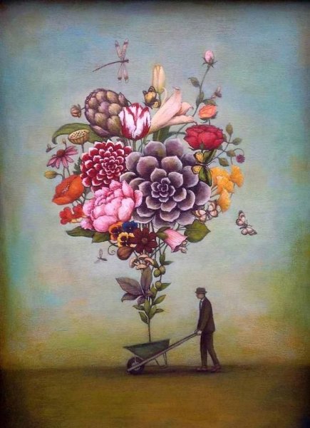 Сюрреализм цветы