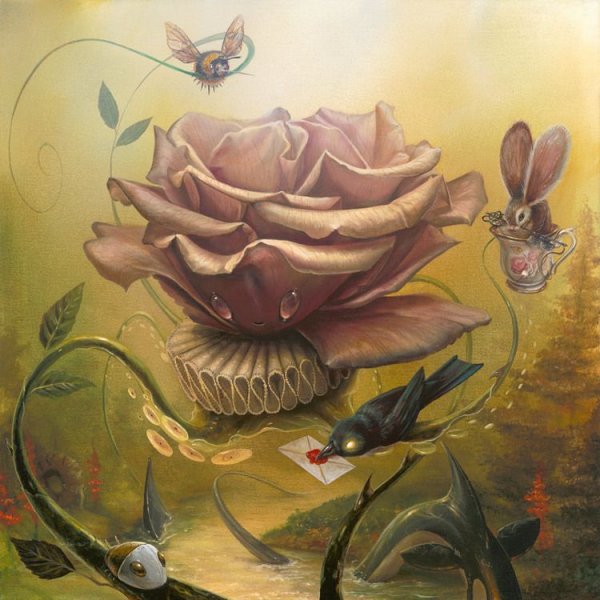 Цветы в стиле сюрреализма