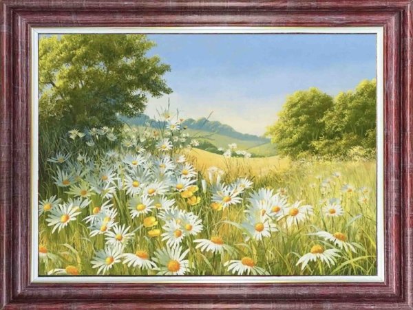 Художник Mary Dipnall полевые цветы