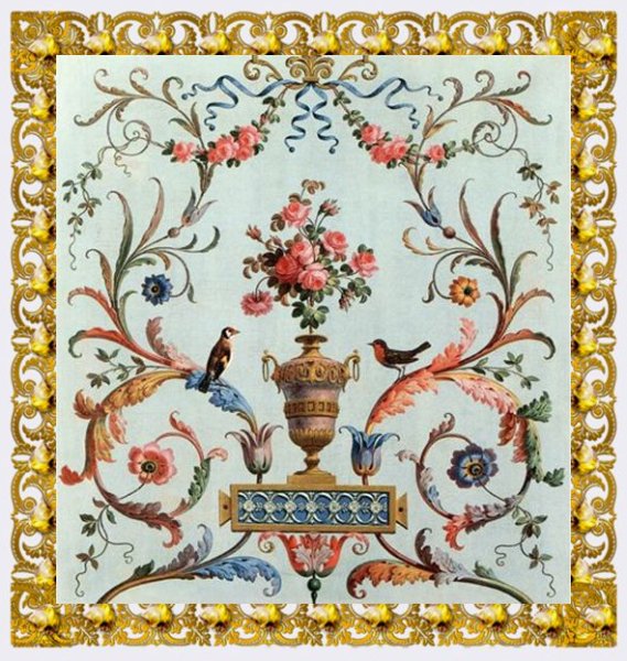 Рококо Шинуазри орнамент