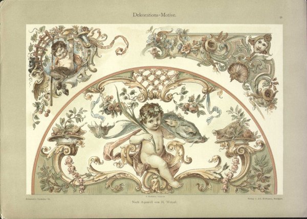 Жан Берен стиль Барокко