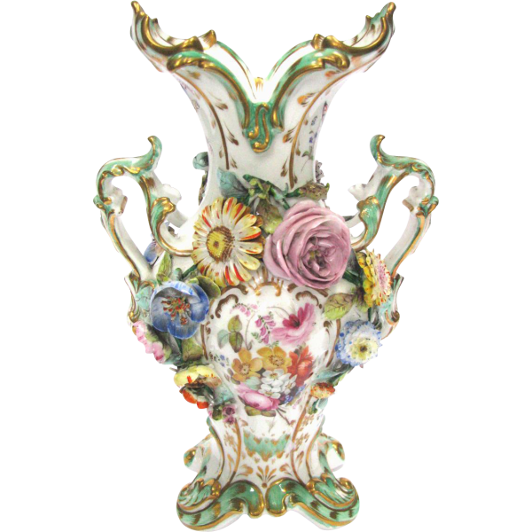 Ваза Coalport рококо
