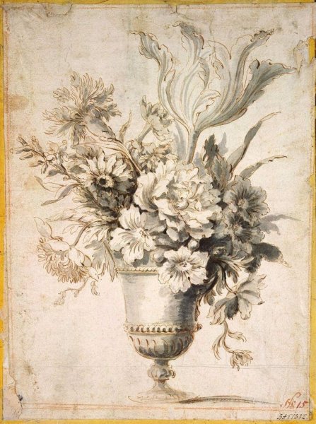 Jean-Батист Monnoyer Графика