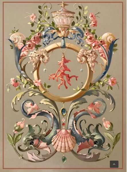 Орнаменты Ренессанса альфрейная роспись