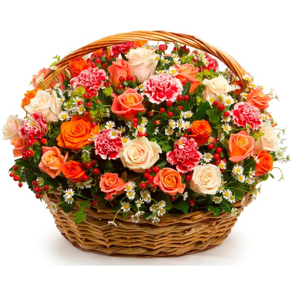 Корзина цветов
