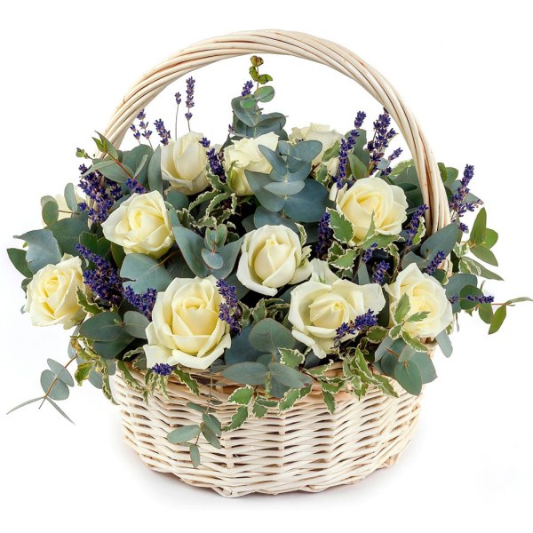 Корзина с цветами