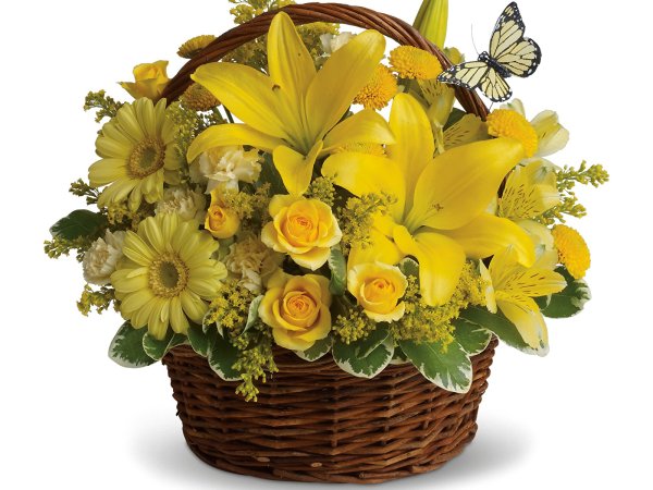 Корзинка цветов