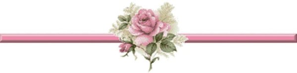 Разделители текста розовые