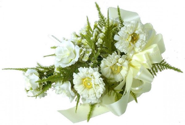 Цветочные композиции на прозрачном фоне