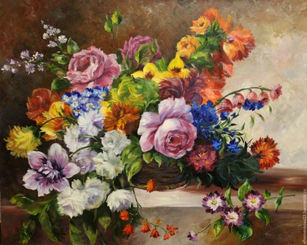 Натюрморт: цветы