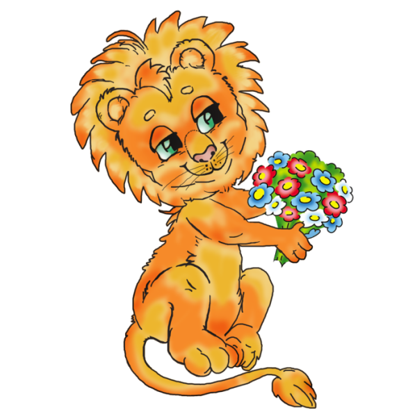 Львенок мультяшный