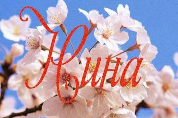 Цветы для Нины