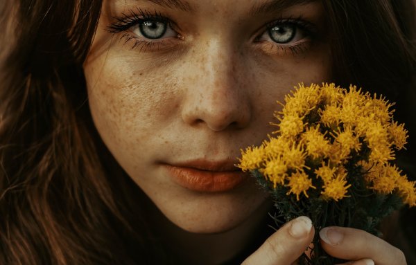 Цветы веснушки