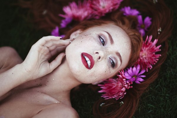 Цветы веснушки