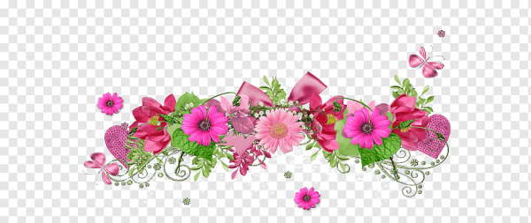 Полоса из цветов