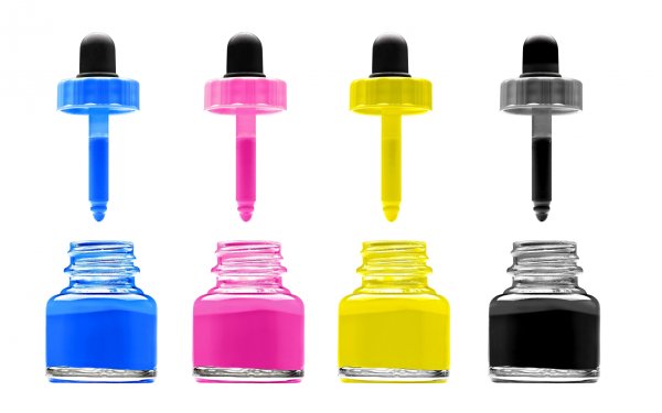 Баночка с чернилами