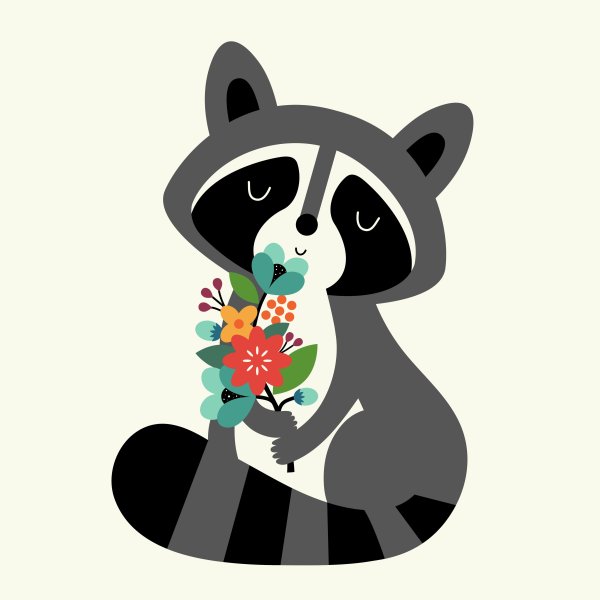 Paintboy алмазная мозаика енот