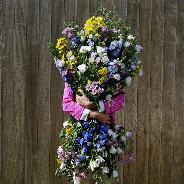 Фотосессия с полевыми цветами