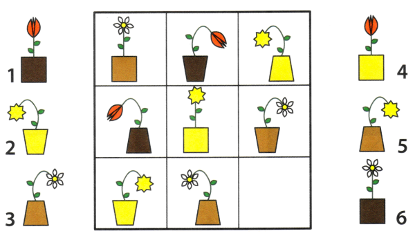 Числовые цветочки