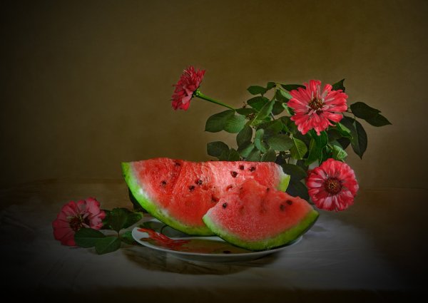 Фотонатюрморты с арбузами