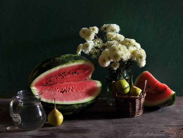 Фотонатюрморты с арбузами