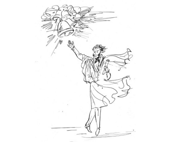 Пушкин рисунок