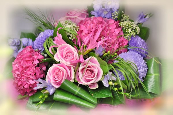 С днем рождения цветы