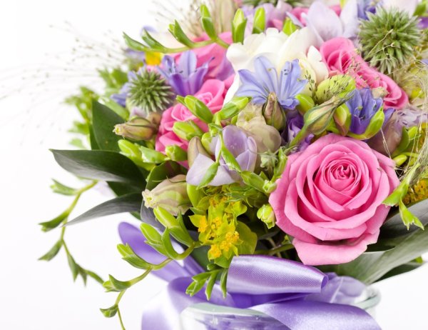 Яркий букет