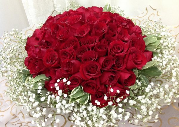 Цвет осенней розы