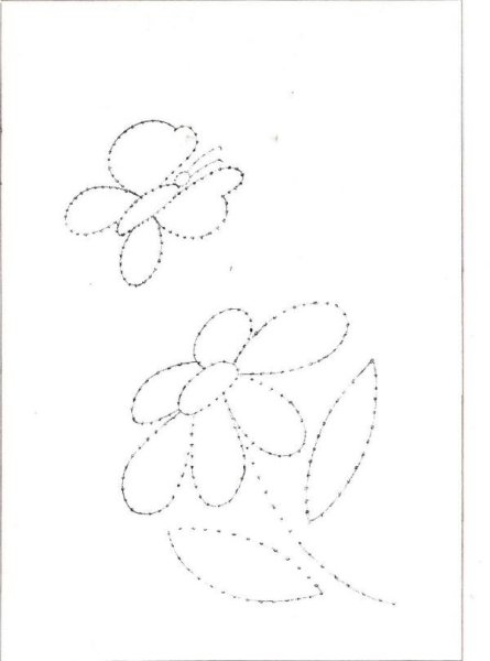 Рисование цветов по точкам