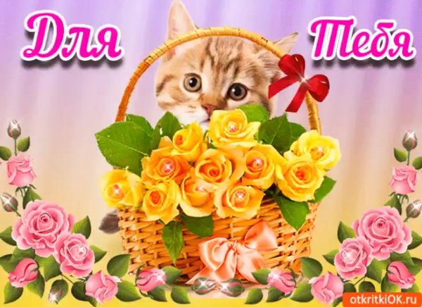 С днём рождения розы