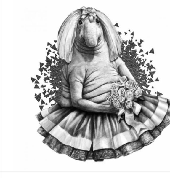 Homunculus Loxodontus скульптура