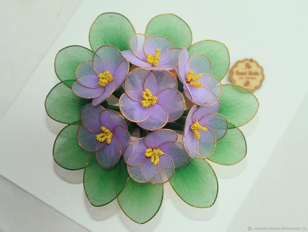 Цветы из капрона