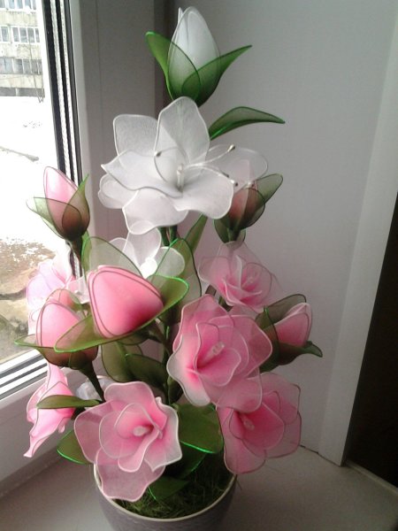 Лотос из капрона