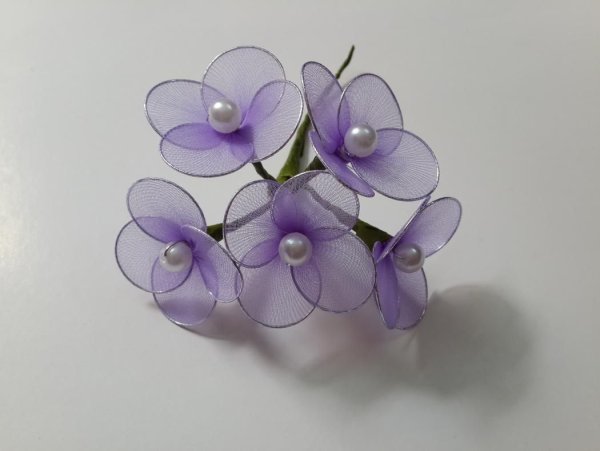 Цветы из капрона