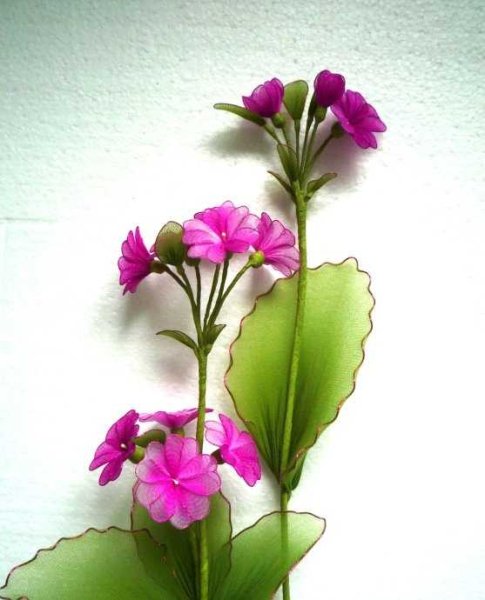 Цветы из капрона