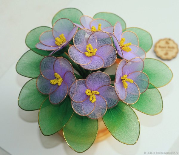 Цветы из капрона