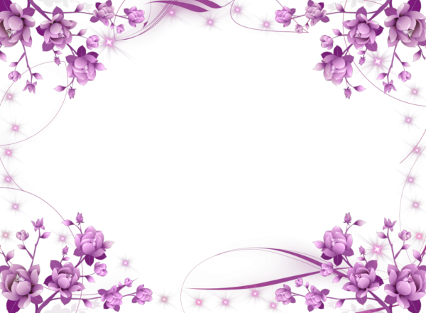 Красивая Цветочная рамка