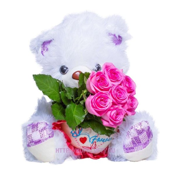 Мягкая игрушка цветок