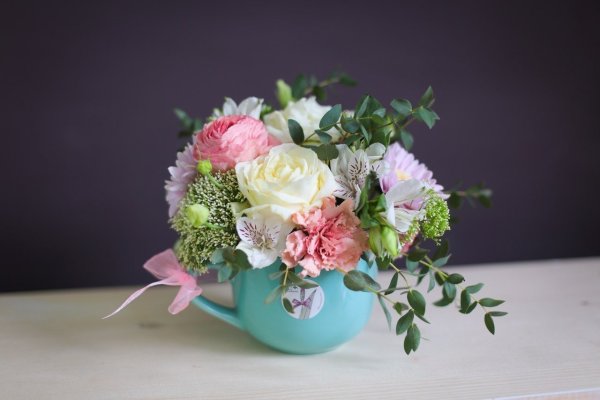 Небольшой стильный букет