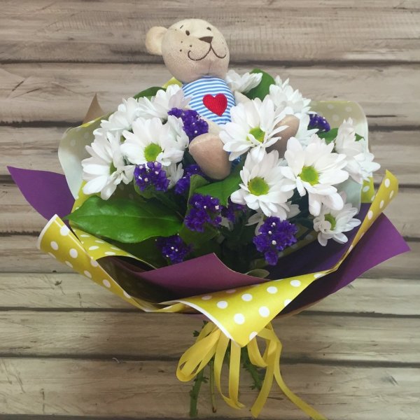 Букет роз огромный