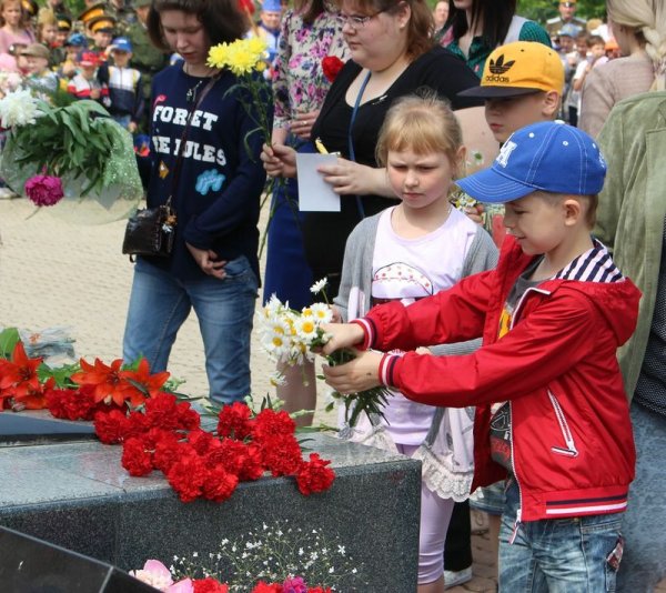 Вечный огонь для детей