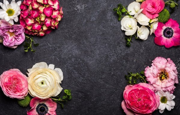 Красивый букет цветов