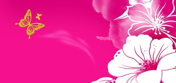 Розовый фон