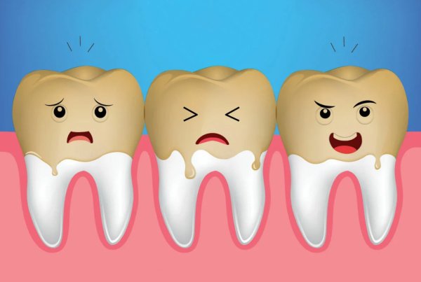 Открытка с зубами