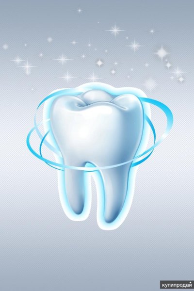 Зубик с зубной щеткой