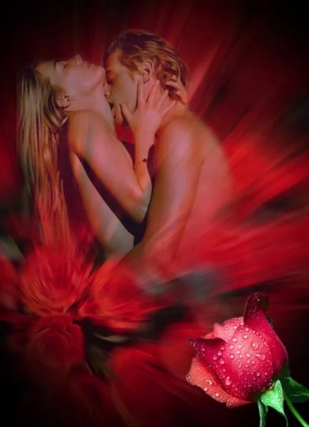 Цветы с поцелуем