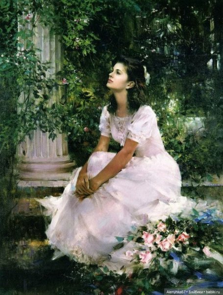 Английский художник Laslett John Pott (1837-1898)