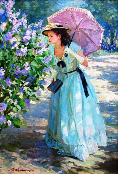 Американская художница Lise Auger